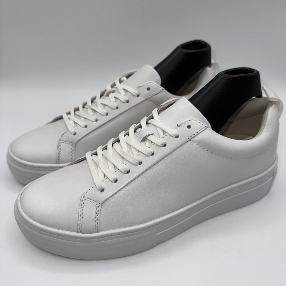 Vagabond Zoe‎ Platform Sneakers Womens Size 8 EU 38 White Leather